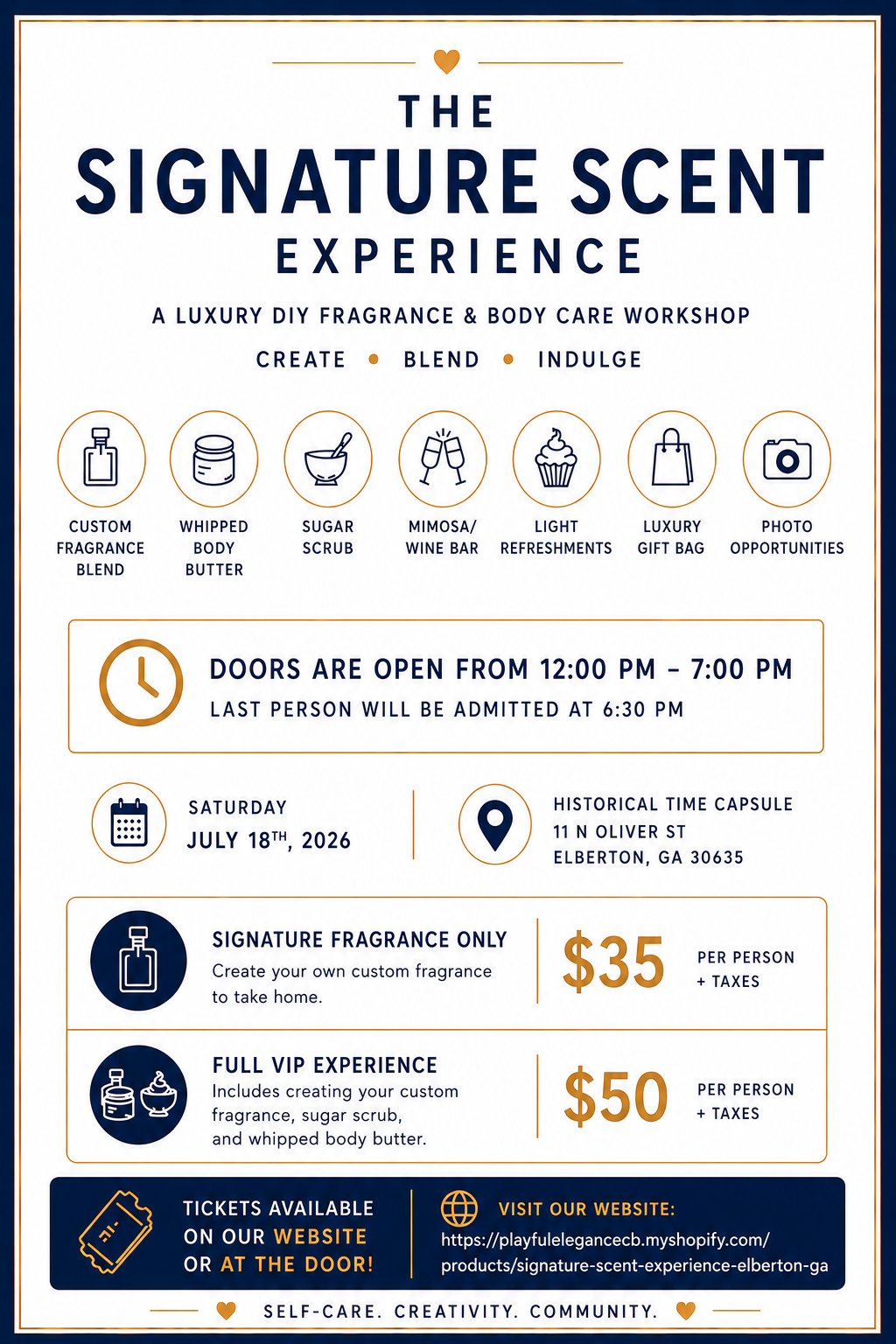 Signature Scent Experience (Elberton, GA)