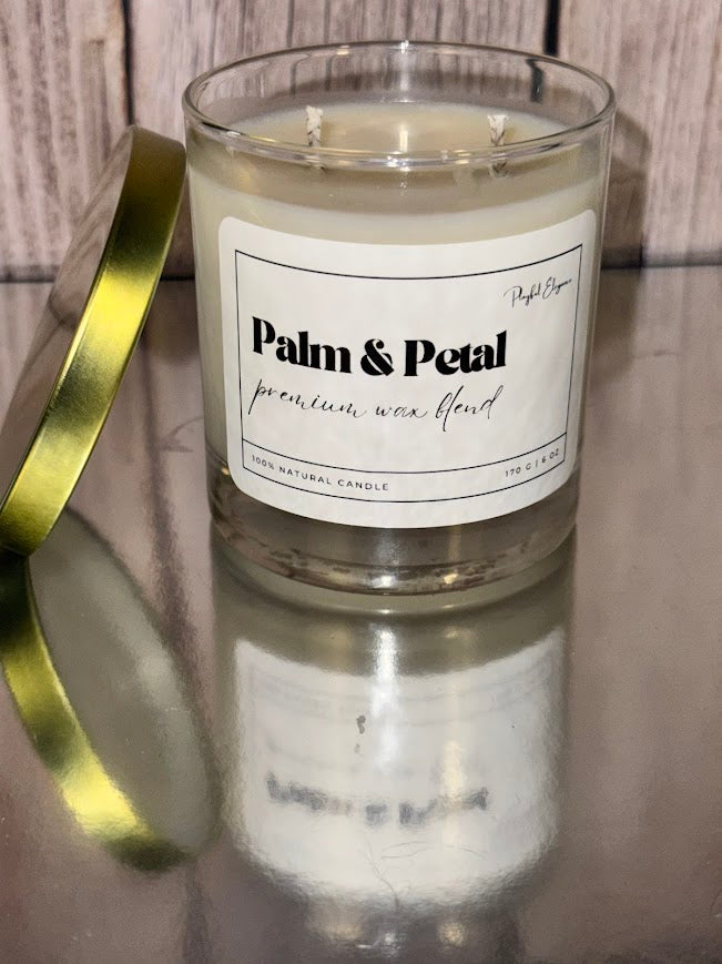 Playful Elegance 6oz Signature Soy Candle
